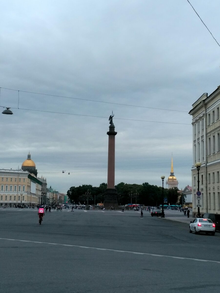 Дворцовая площадь. Вид со стороны Мойки