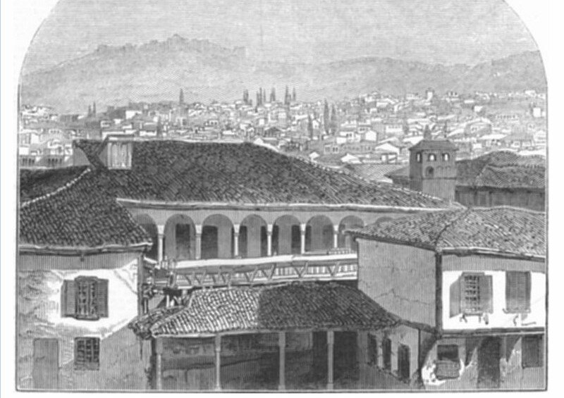 Зарисовка с города Смирны.(Рисунок из открытого источника)