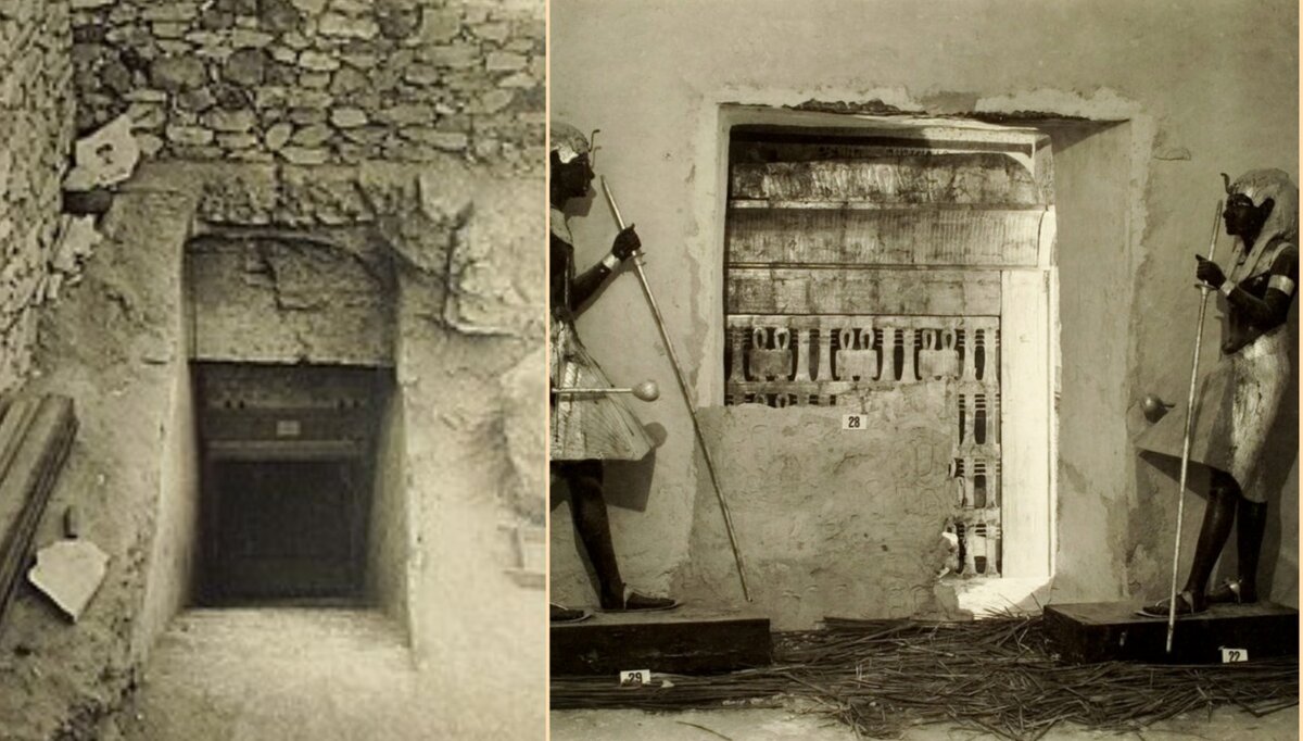 Вход в гробницу. 1922 г