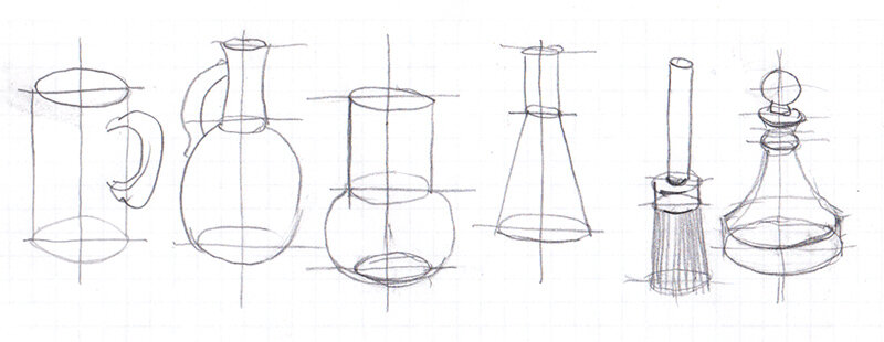 Бытовые предметы, в основе их формы - тела вращения