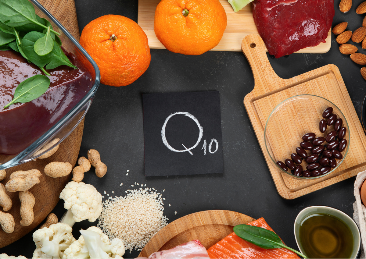 Продукты, богатые коэнзимом Q10. Листайте влево, чтобы посмотреть корейскую сыворотку HISKIN с коэнзимом и муцином улитки