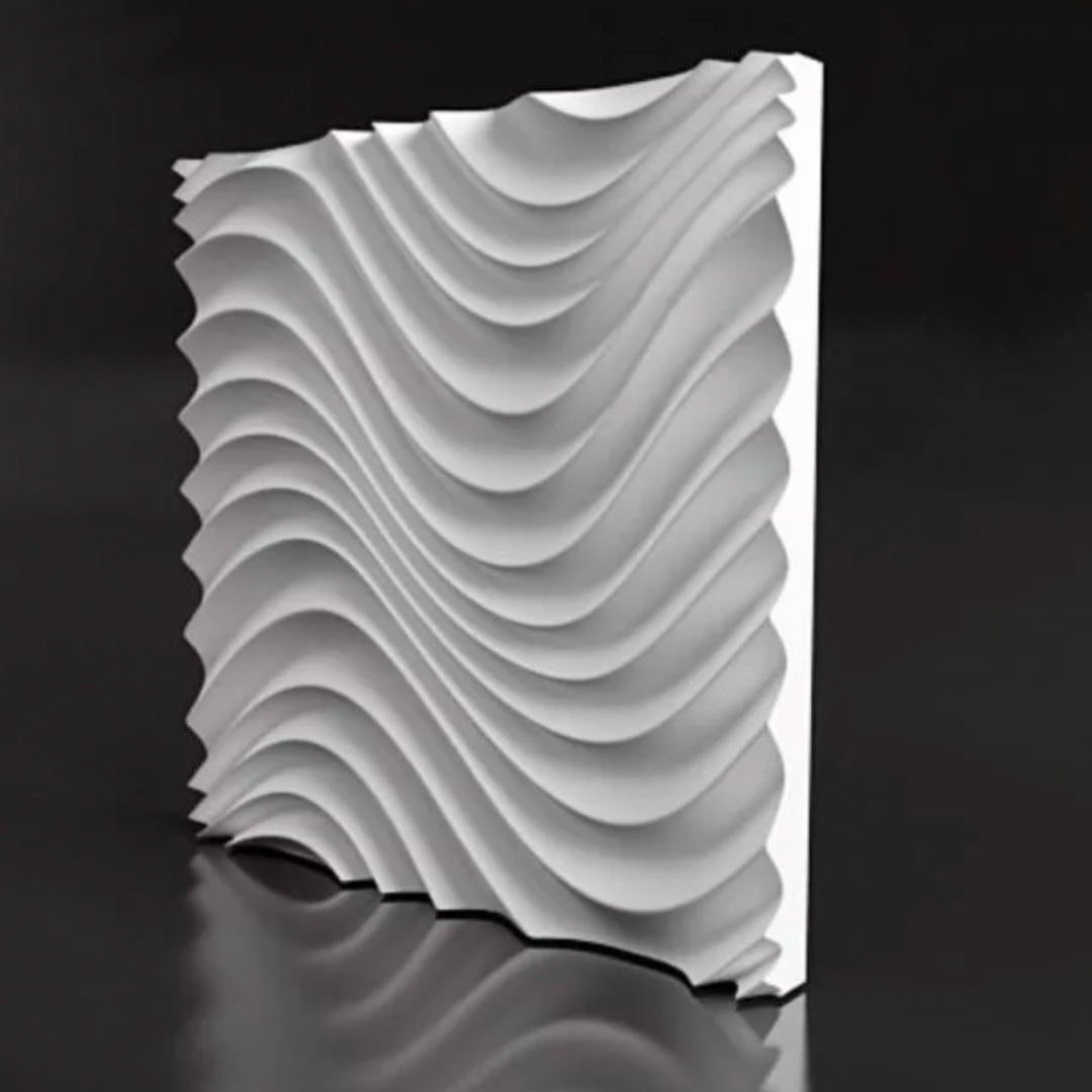 3-д панель из гипса