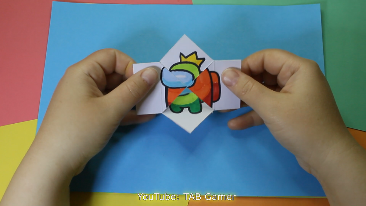 "Бесконечная открытка", вариант №2. Endless Card HandMade