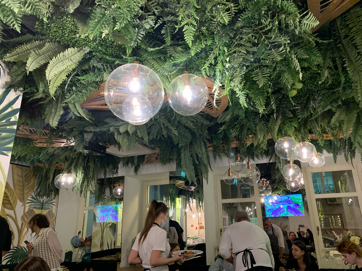 Зеленый интерьер