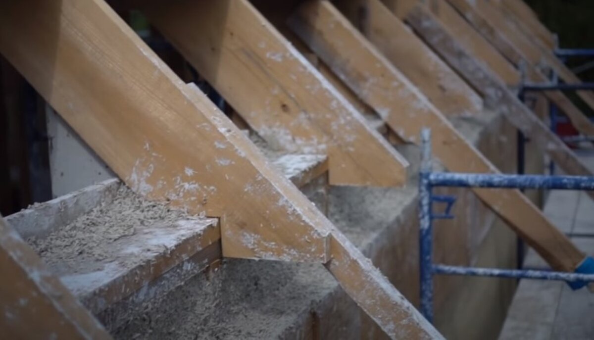 Hempcrete технология строительства Эко домов. Энергоэффективность А++ |  Экологичные дома для России А++ | Дзен