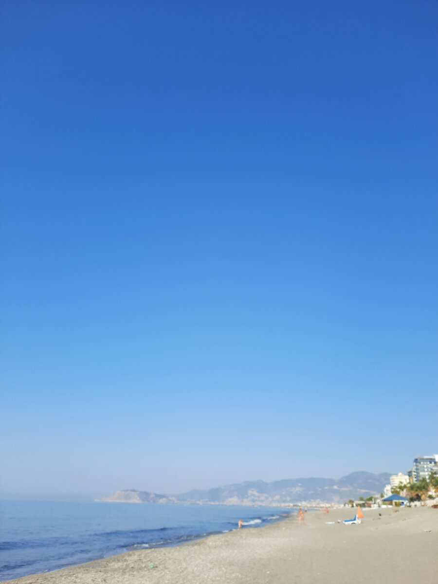 Утро на пляже