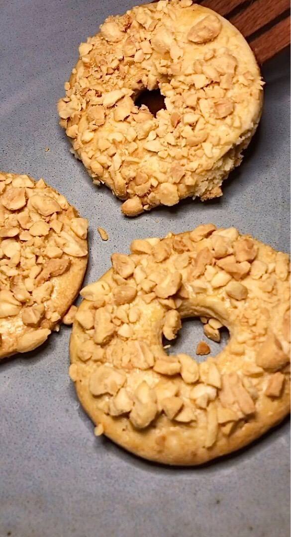 Песочные кольца с арахисом