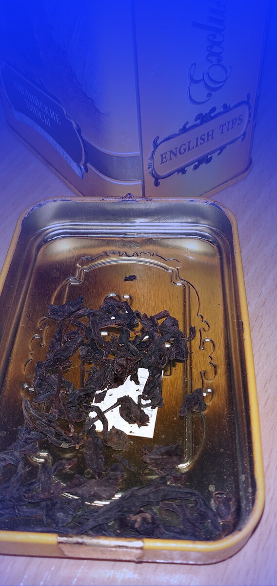 Черный чай. Фото автора.