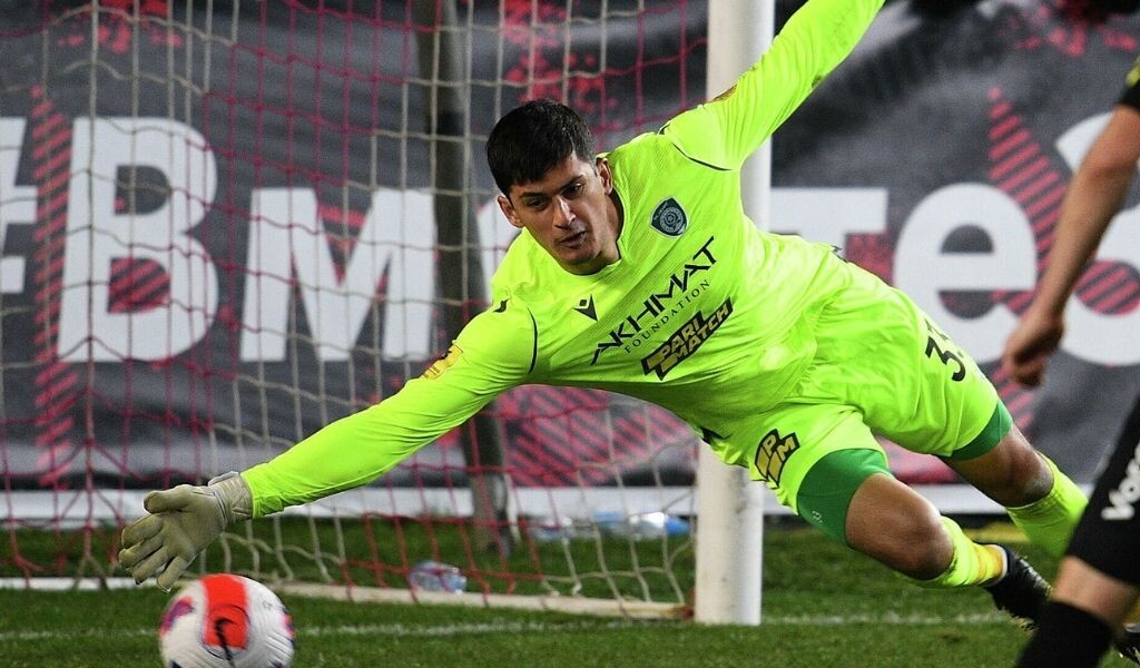 Виталий Гудиев - лучший игрок матча