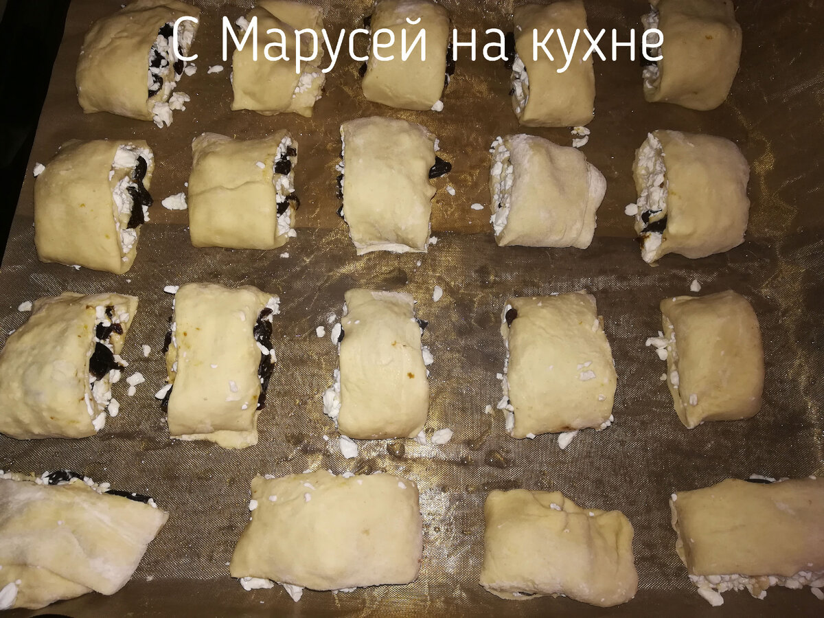 Творожные рулетики с творогом