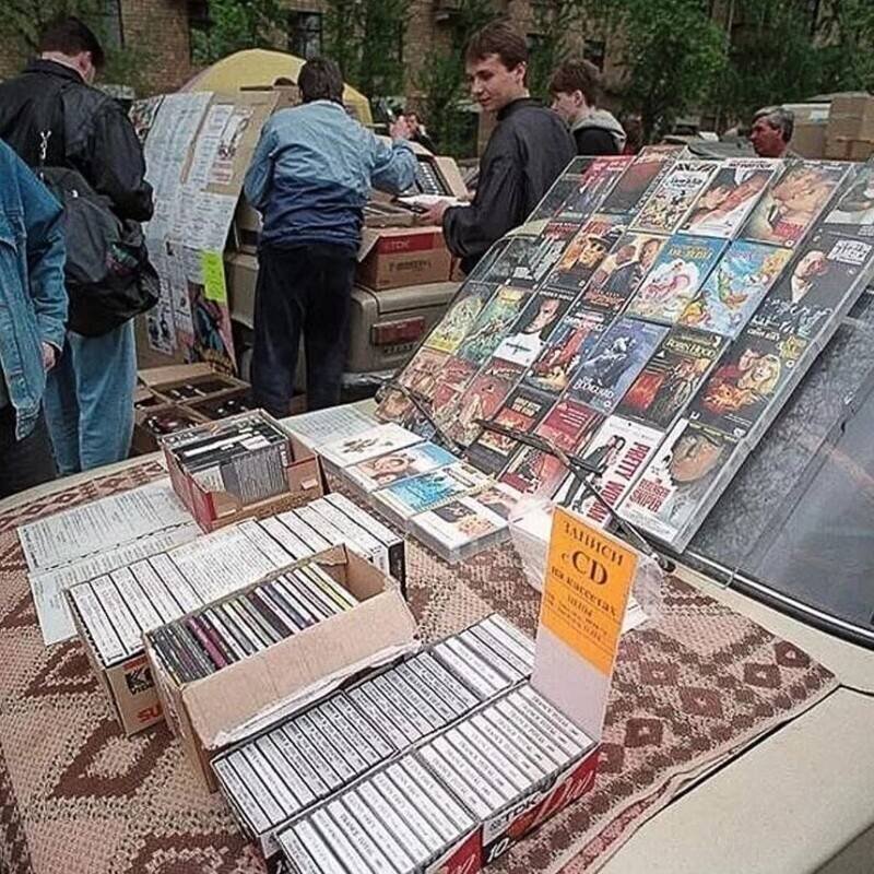 Рынок в москве в 90