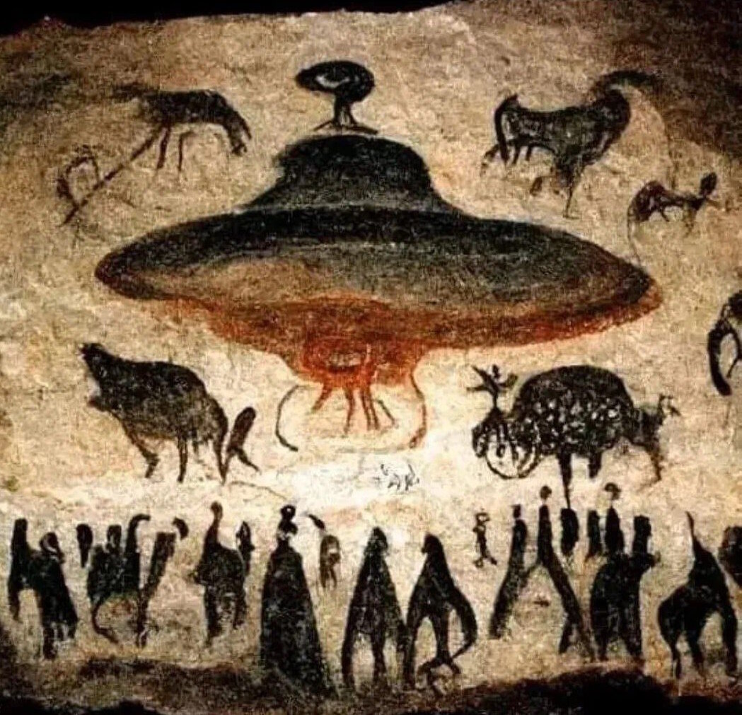 Во французской пещере Оф-Олишен исследователи нашли доказательство ...