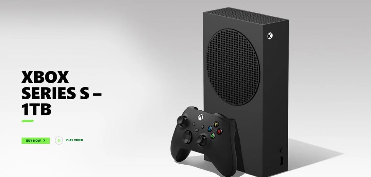    Microsoft выпустила чёрный Xbox Series S с 1 ТБ памяти