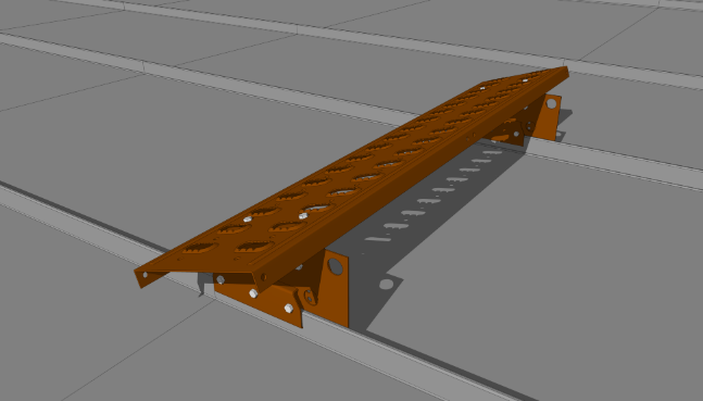 К/М 1,25 м под фальцевую кровлю 