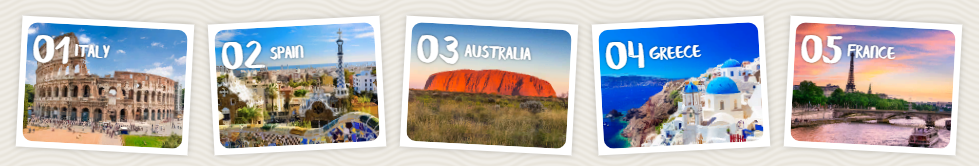 5 самых популярных направлений.