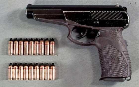 Пистолет СР.1 производства ЦНИИТОЧМАШ и патроны 7Н29
