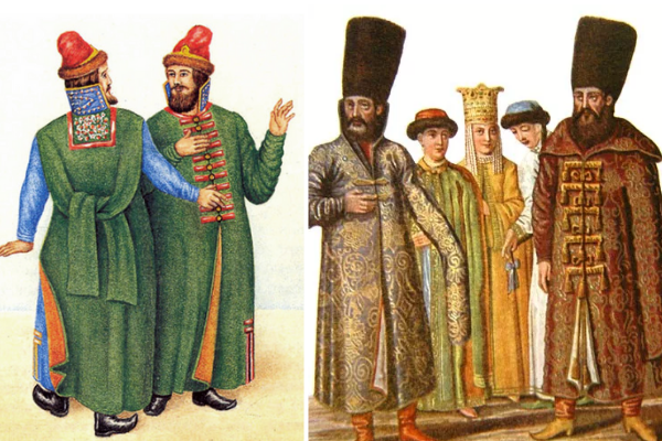 бояре длинные рукава. бояре длинные рукава. охабень одежда в древней руси. одежда бояр с длинными рукавами. шуба боярская 16 век.