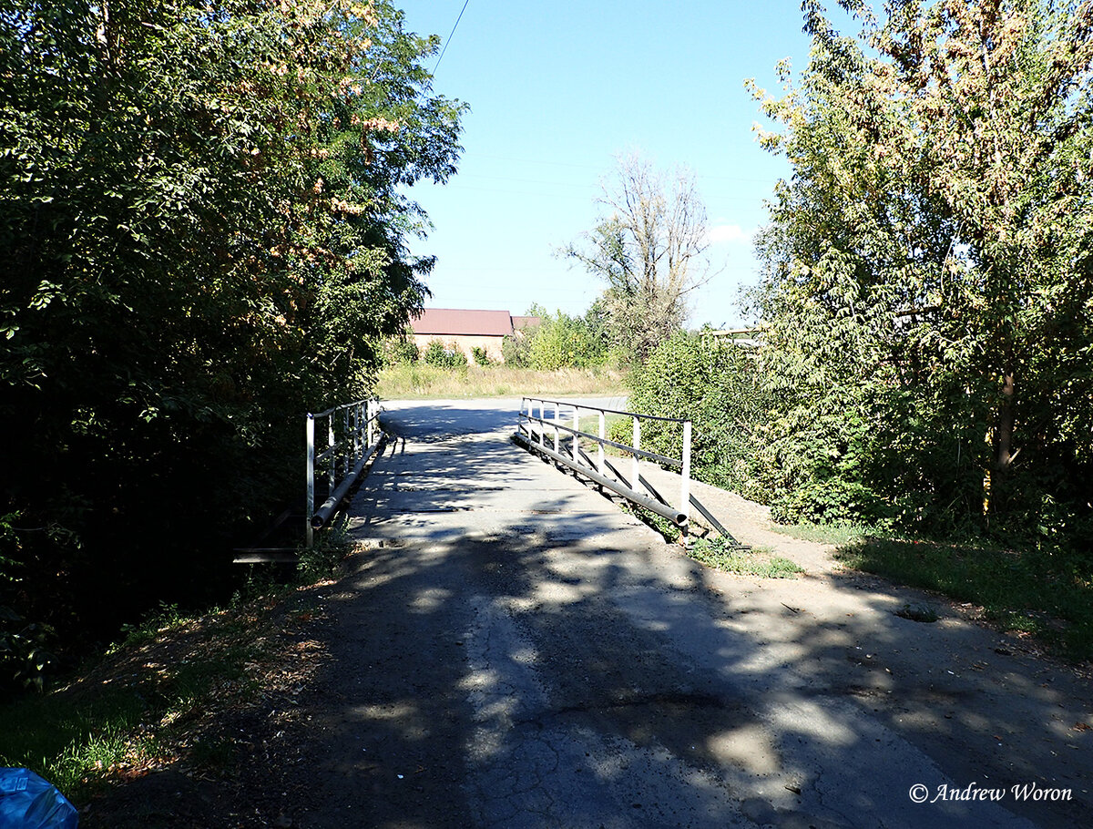 Автомобильный мост на реке Грушевка