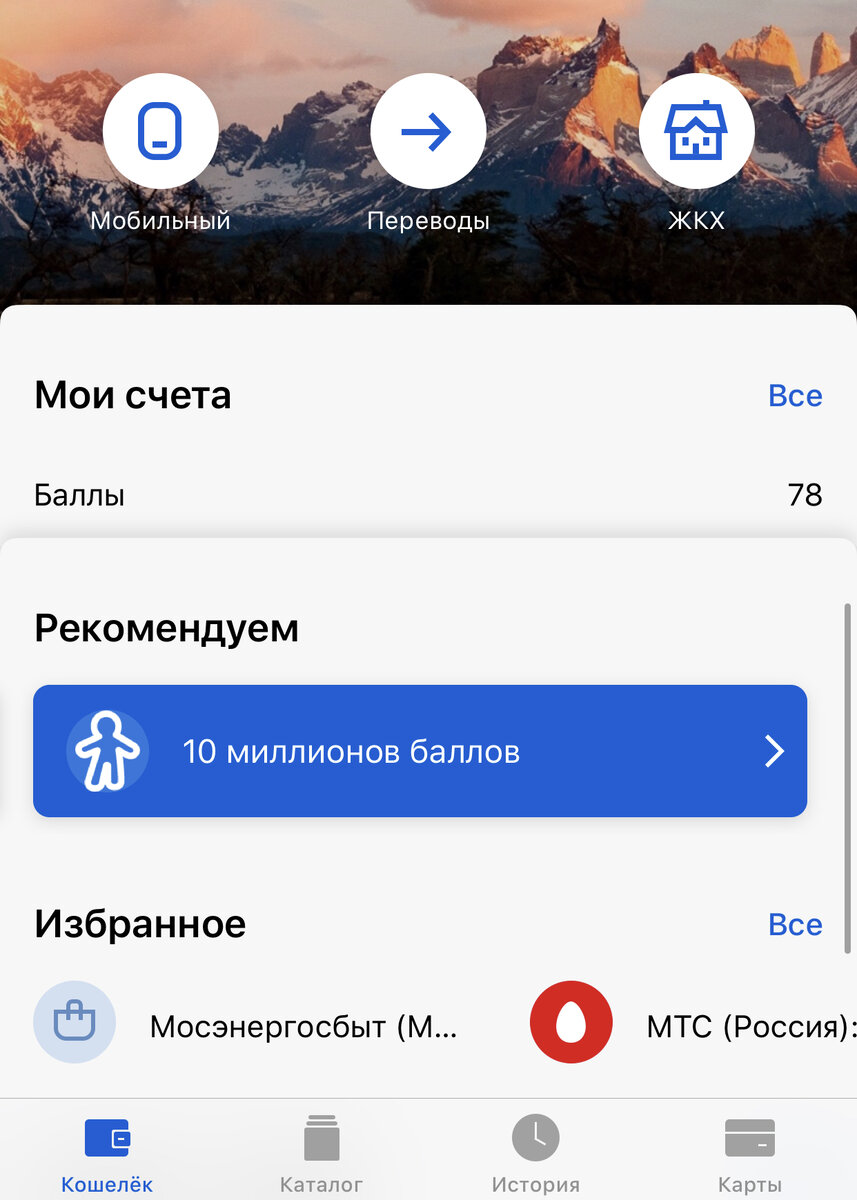 вот такой интерфейс у приложения