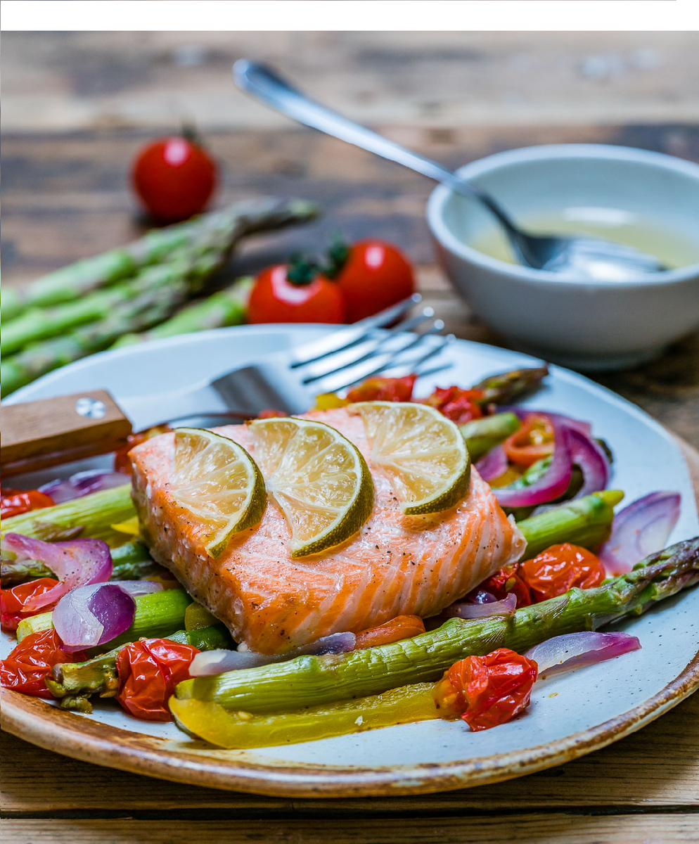 Диетический Рецепт Запеченного Лосося с Овощами | О вкусной и здоровой пище  | Дзен