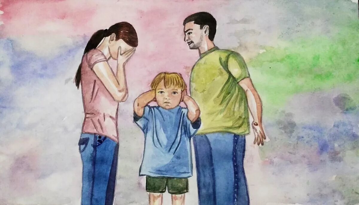 Ради чего люди живут вместе. Семья рисунок. Рисунок на тему семья. Родители и дети. Родители и дети рисунок.