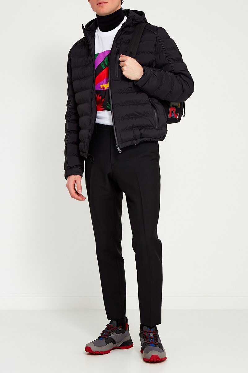 Prada - Черная кашемировая водолазка