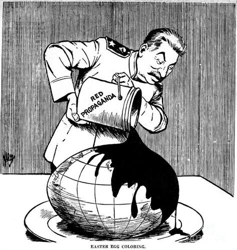 Карикатура, карикатурой, но самый большой  Damage "Red Propaganda"  нанесла собственной стране...