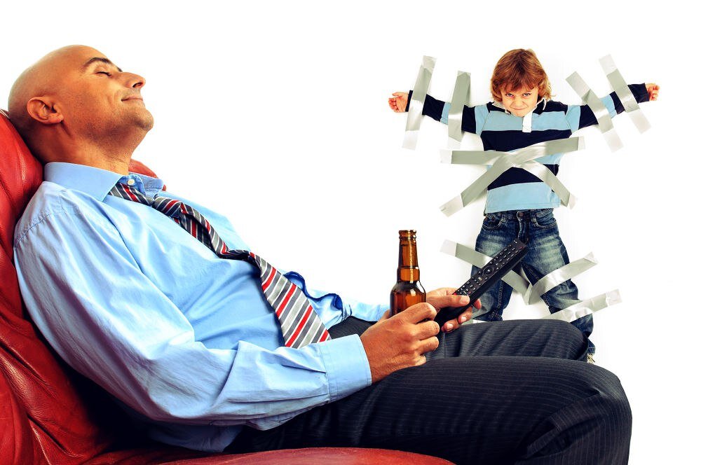 Папа! Я хочу играть...