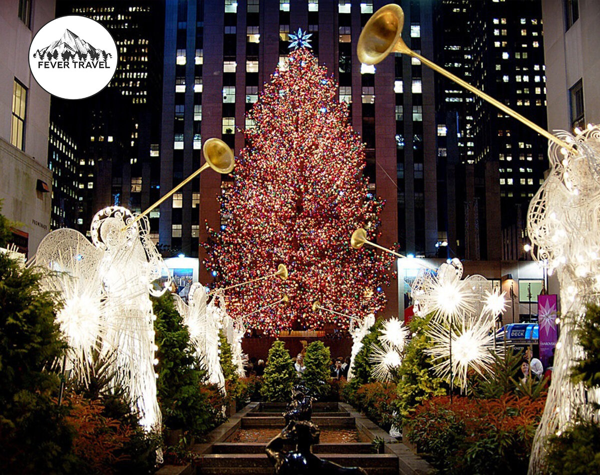Day in new city. Предрождественский Нью-Йорк. США Рождество Нью Йорк. Рождественская елка в Нью-Йорке. Главная елка Нью-Йорка.