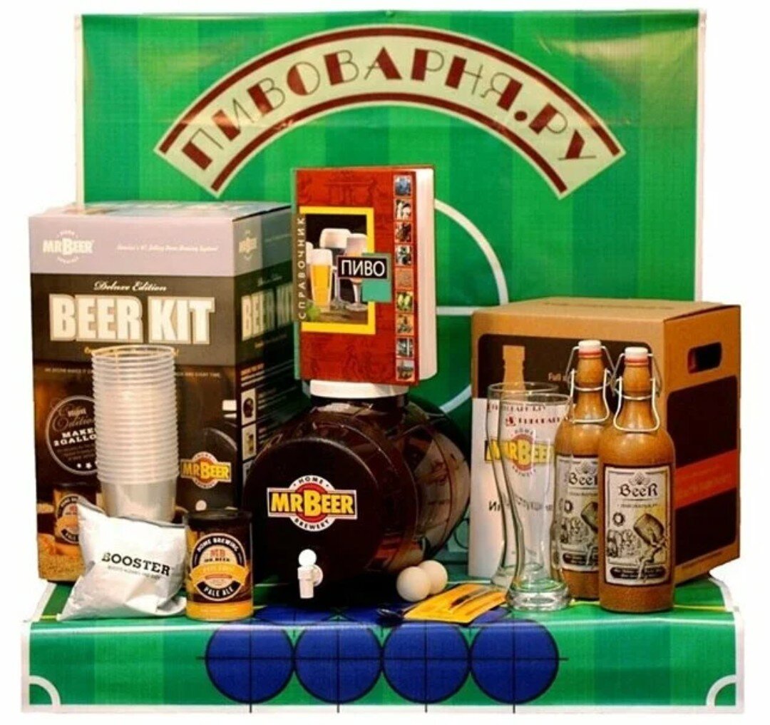 Домашняя пивоварня Mr.Beer Deluxe Kit