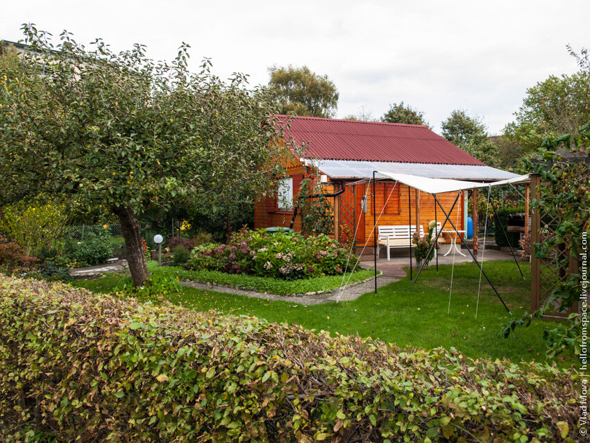Райский уголок немецких дачников