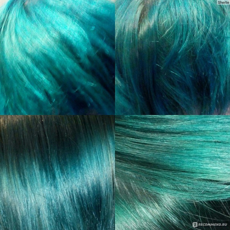 результат на светлые волосы