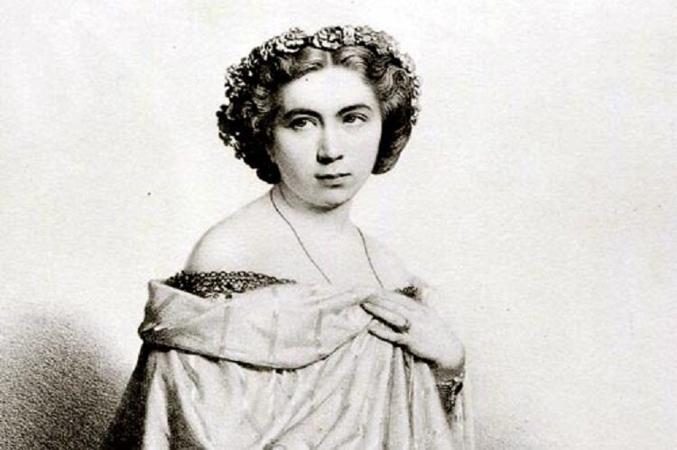 Дезире Арто в 1857 году, за десять лет до встречи с Чайковским. Художник Шарль-Луи Бонье. Фото из открытых источников.