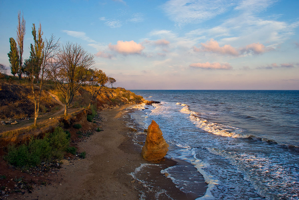 Осень и море