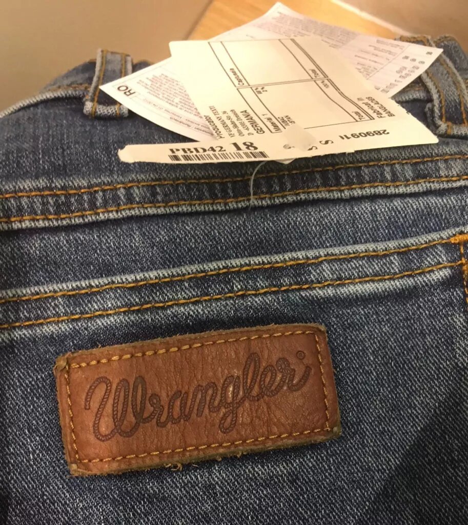 Как отличить оригинальные джинсы wrangler