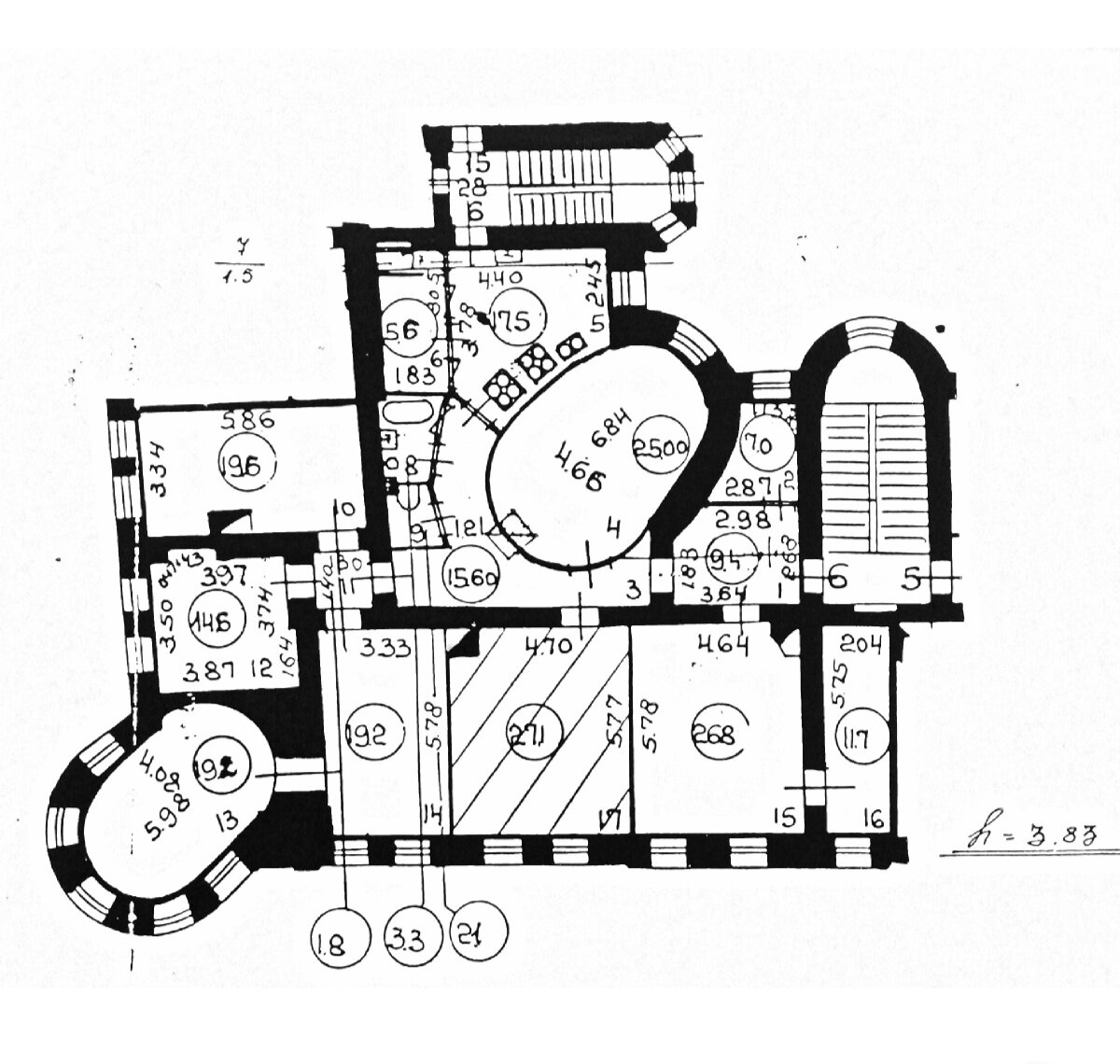 Вот план нашей (еще пока не полностью) квартиры 