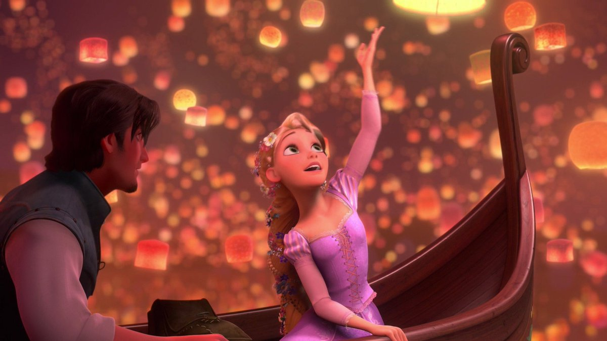 Скриншот из анимационного фильма студии Walt Disney Pictures «Рапунцель: Запутанная история» (2010) 
