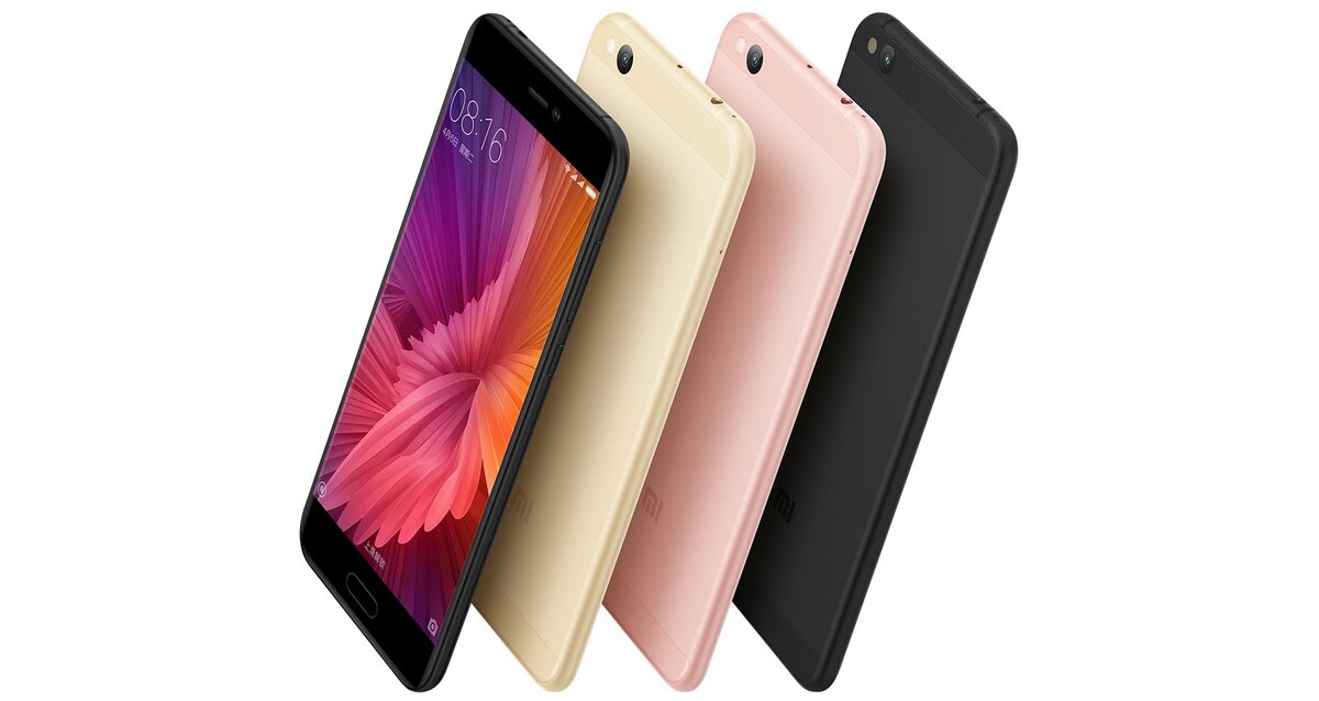 Цветовая палитра Xiaomi Mi5