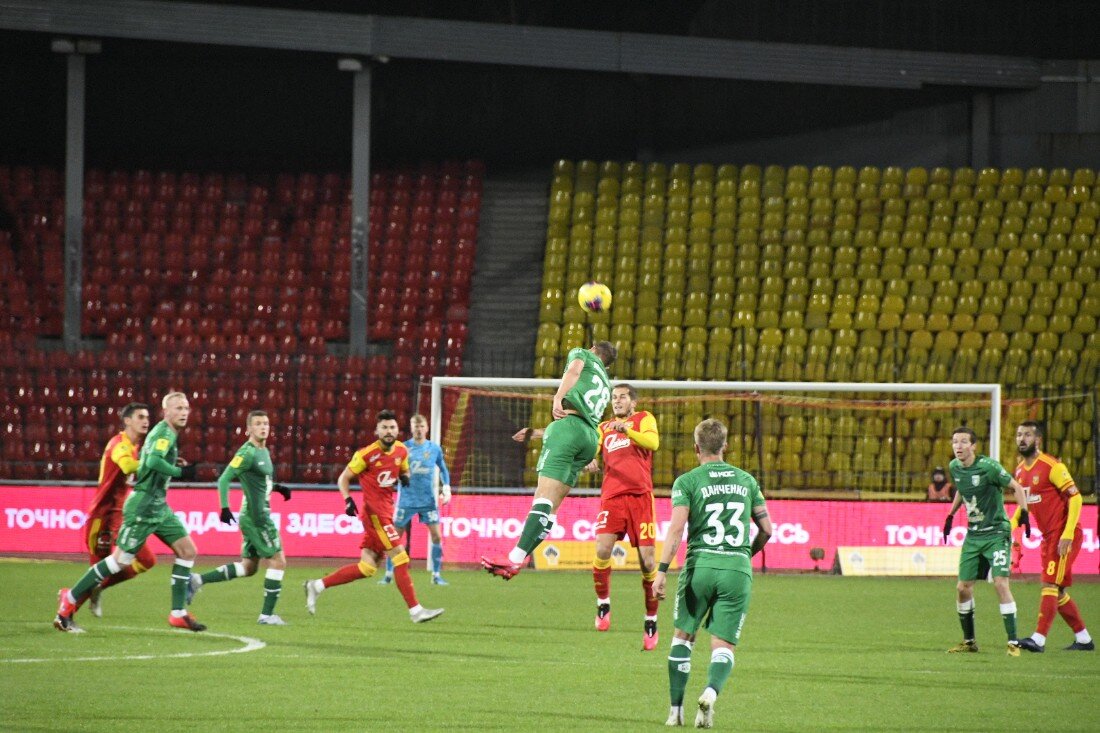 Сегодня, 14 марта, в Туле на Центральном стадионе состоялся матч 22-го тура чемпионата России по футболу. На поле встретились команда тульского «Арсенала» и казанского «Рубина». 