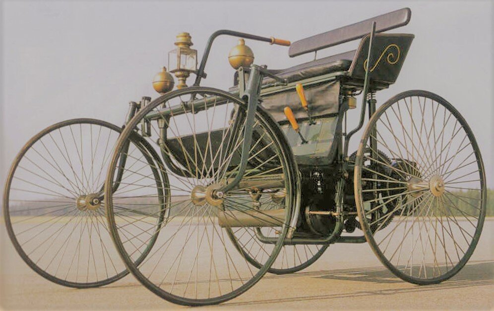 Daimler Stahlradwagen, 1889