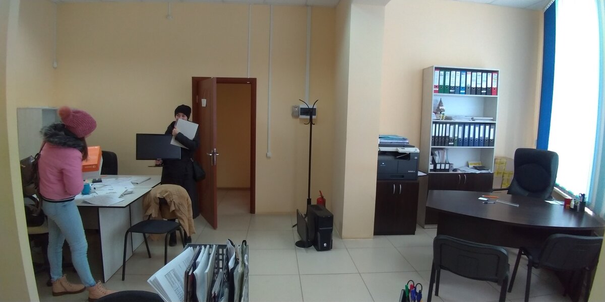 Это так мы самоизолировали офис по домам.