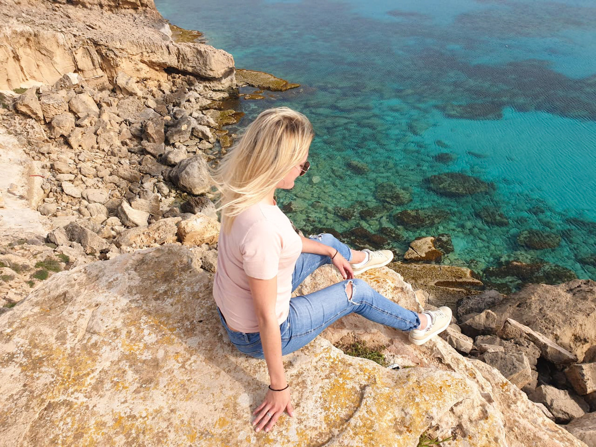 Влада Лоренц – Кипр, Айия-Напа, мыс "Греко" (Κάβο Γκρέκο), 2020 г.