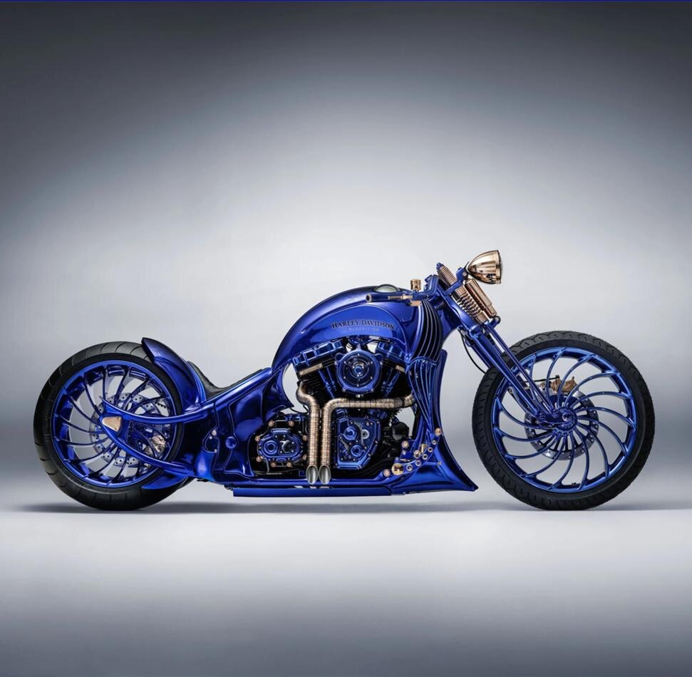 Harley-Davidson Softail Slim S Blue Edition