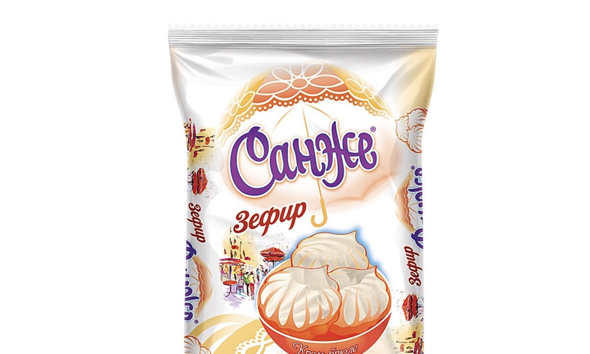 Озера зефир с манго