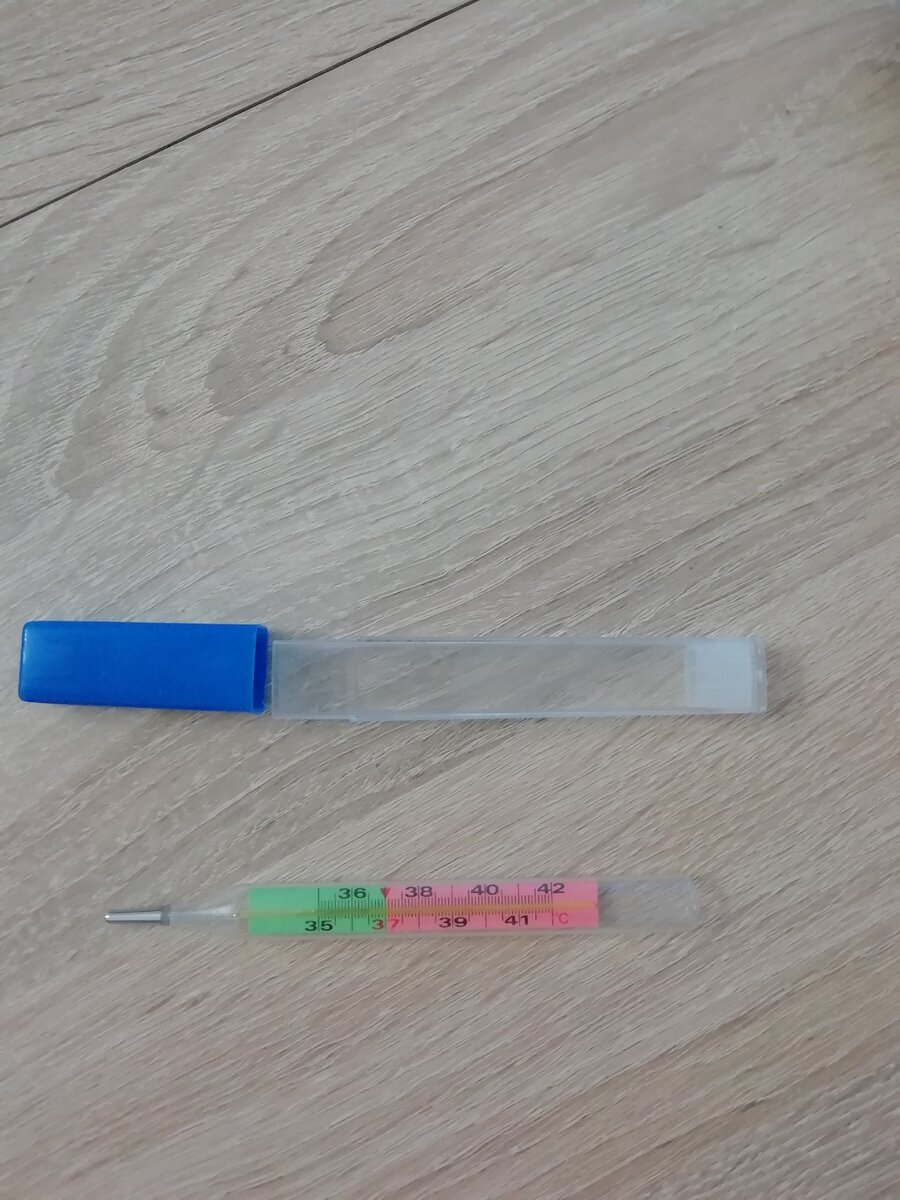 Фото автора, Ртутный  градусник