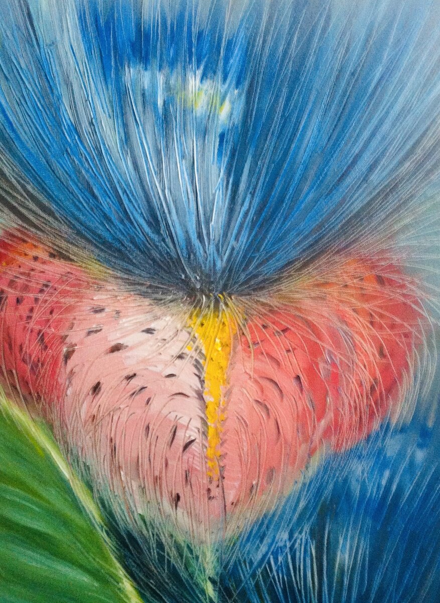 Фото  картины автора "Одолень-трава", 2018 г.