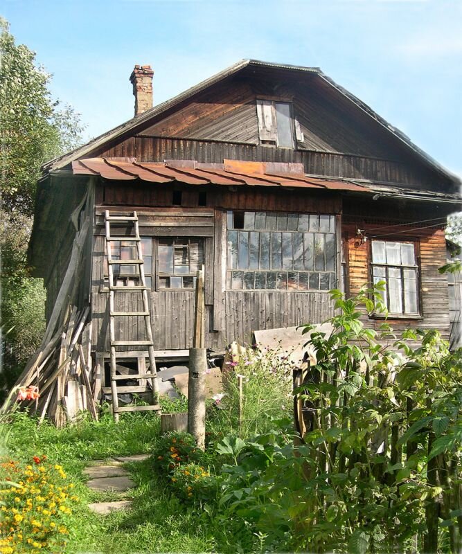 Примерное состояние домовладения. Фото из свободных источников. 