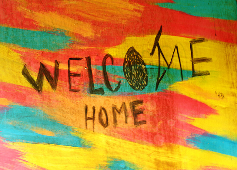 Надпись которую написал мой сын