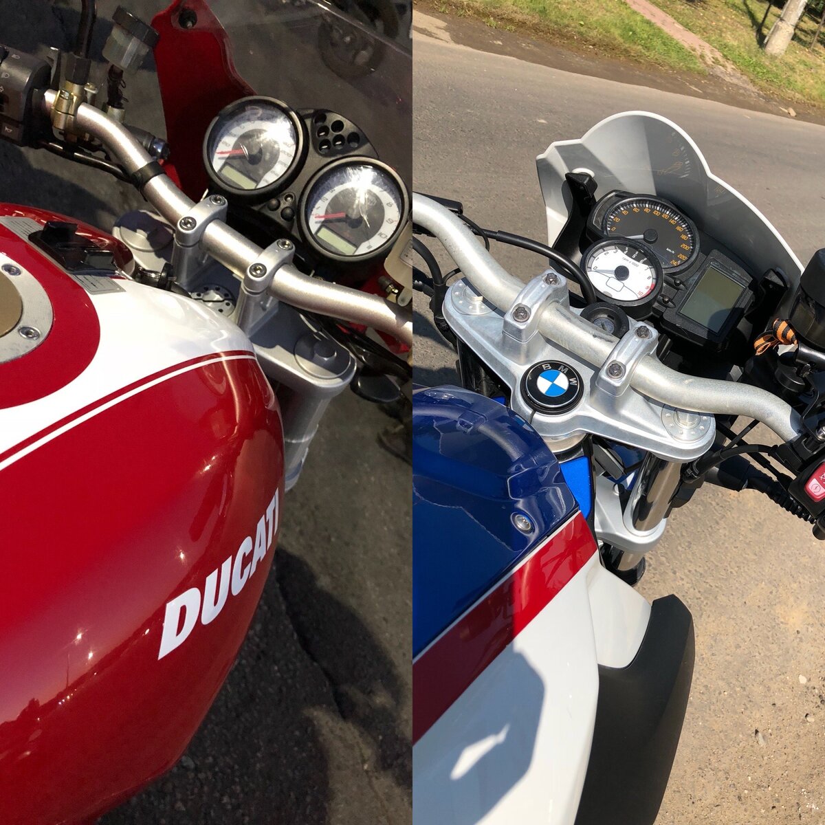 сравнение "рабочих мест" на этих двух красавцах)