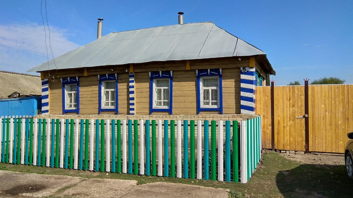 Восстановленный дедушкин дом